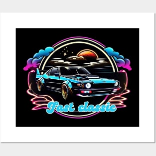 Fast Car Classic Posters and Art